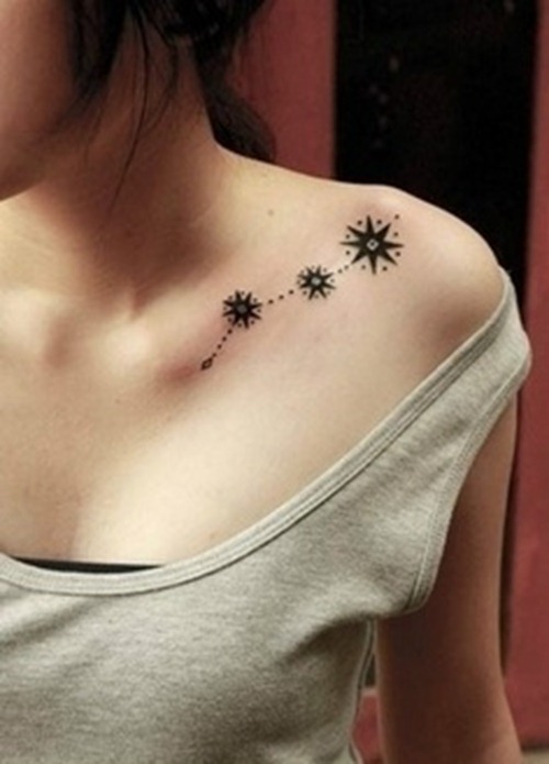 tatouage omoplate avant
