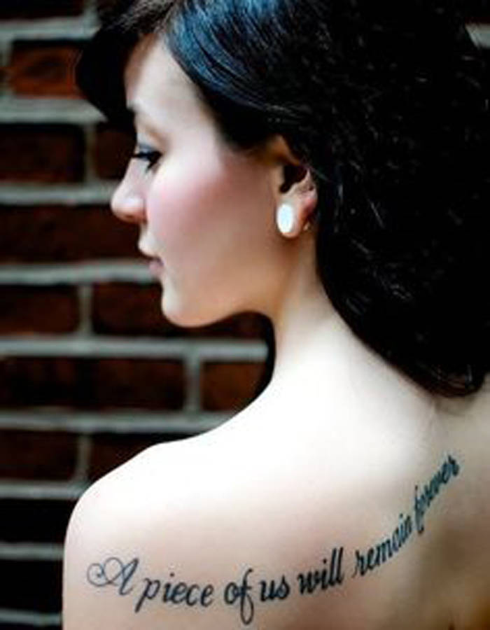 tatouage omoplate droite