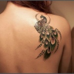 tatouage omoplate droite ou gauche