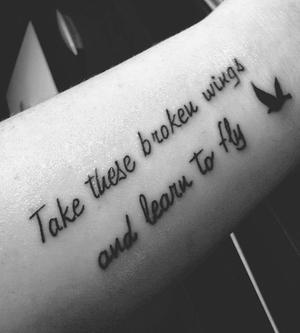 tatouage phrase anglais amour