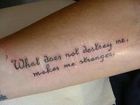 tatouage phrase anglais traduction