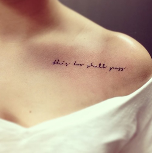 tatouage phrases