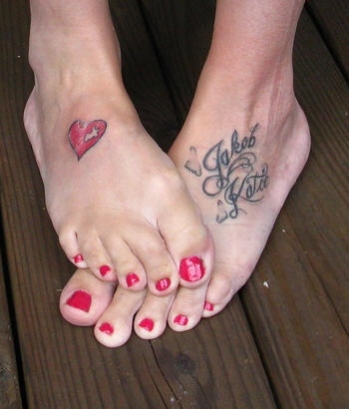 tatouage pieds