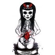 tatouage pin up gothique