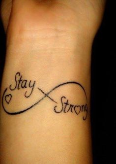 tatouage poignet femme infini