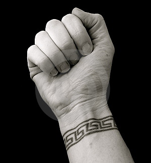 tatouage poignet homme bracelet