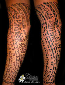 tatouage polynésien avant bras