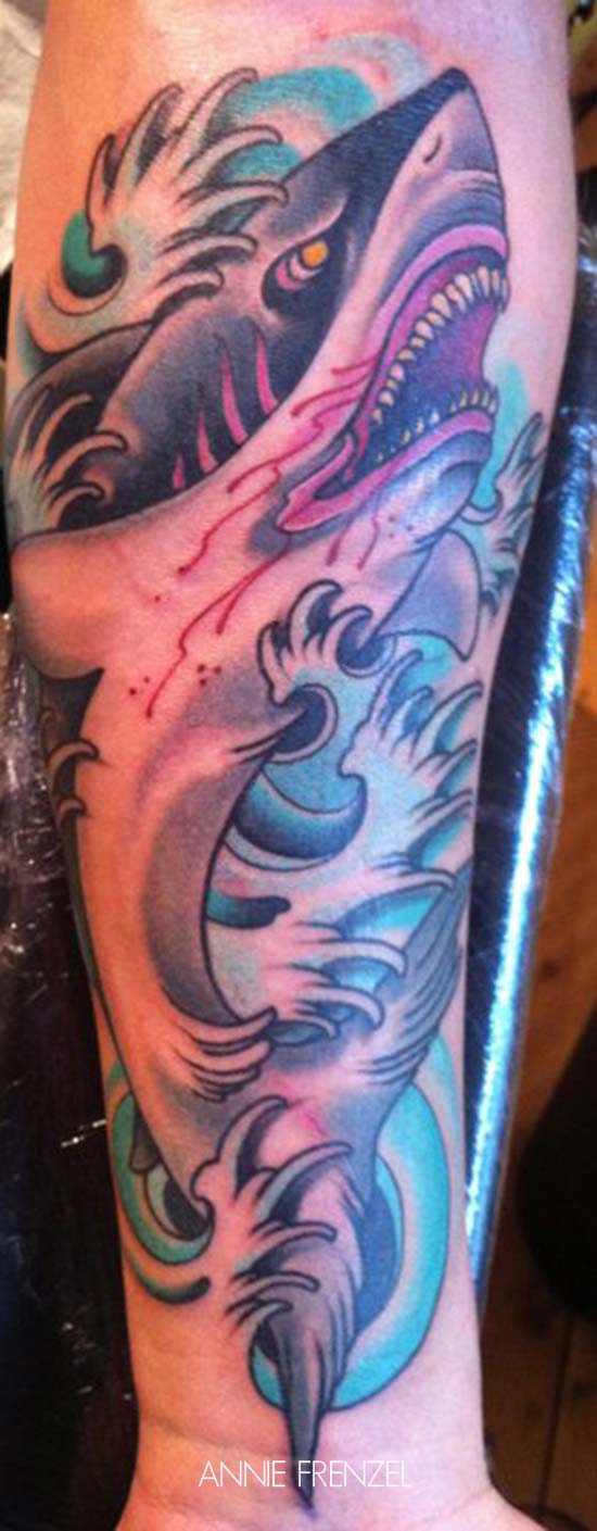 Tatouage requin japonais