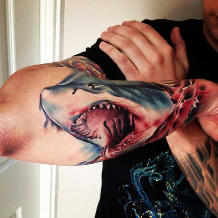 tatouage requin japonais