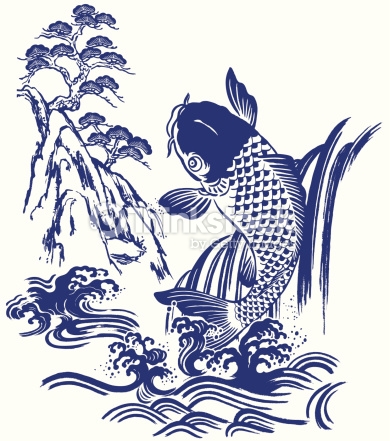 tatouage rocher japonais