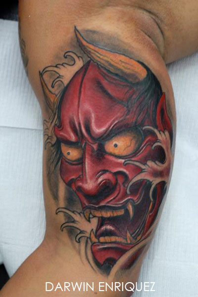 tatouage rocher japonais