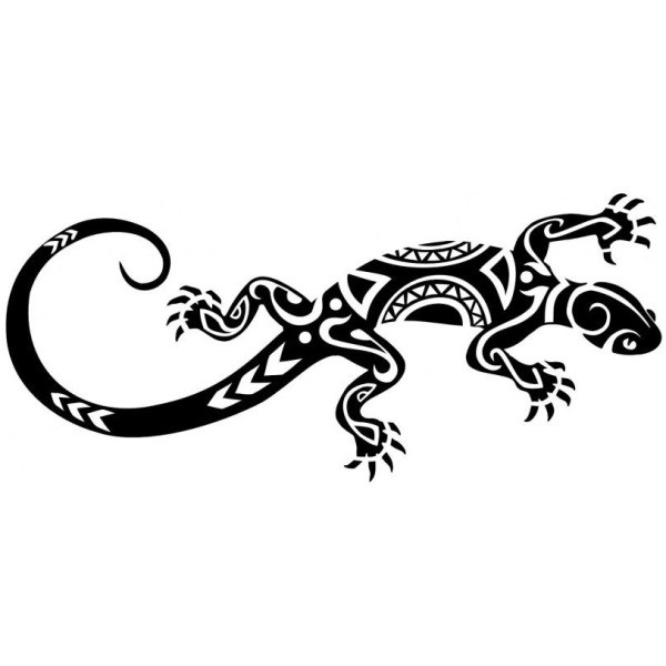tatouage salamandre celtique