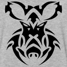 tatouage sanglier celtique