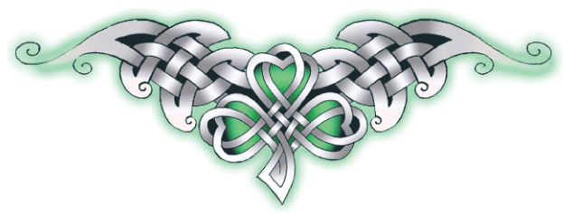 tatouage trefle celtique
