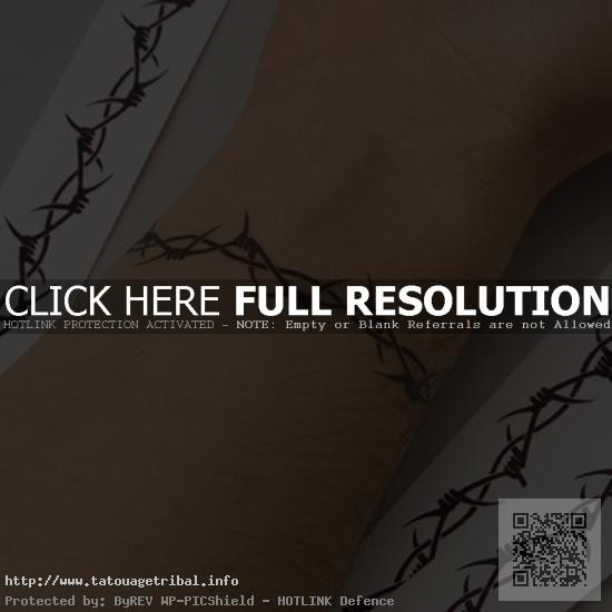 tatouage tribal femme poignet