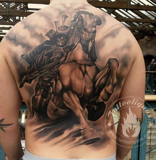 tatouage tribal guerrier