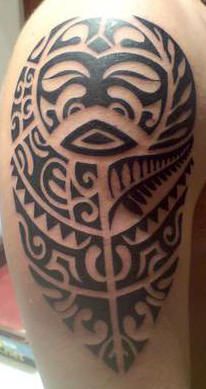 tatouage tribal guerrier