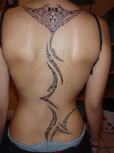 tatouage tribal kanak