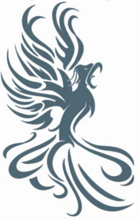 tatouage tribal phoenix