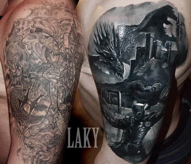 tatouage tribal raté