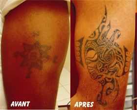 tatouage tribal recouvrement