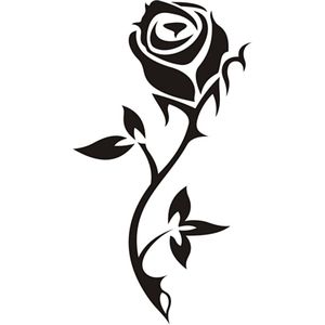tatouage tribal rose