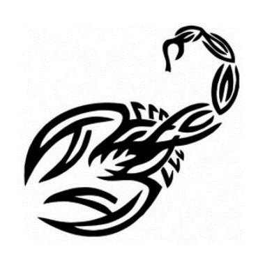 tatouage tribal scorpion