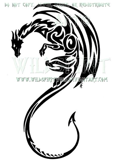 tatouage tribal vertical