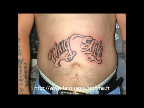 tatouage ventre homme