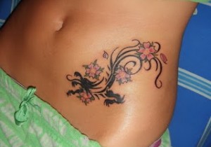 tatouage ventre model