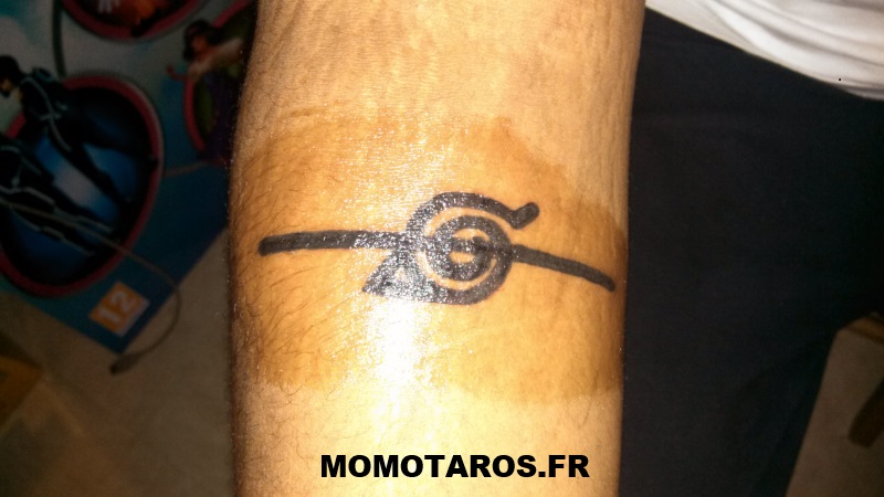 tatouage ventre naruto