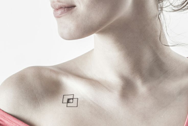 tatouage zone discrete