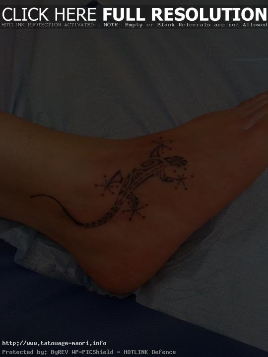 tatouages chevilles tribal