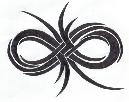 tattoo infinity tribal