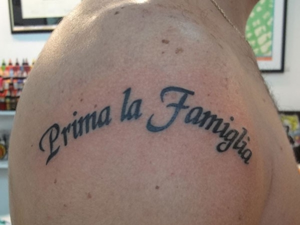 tattoo phrases famille